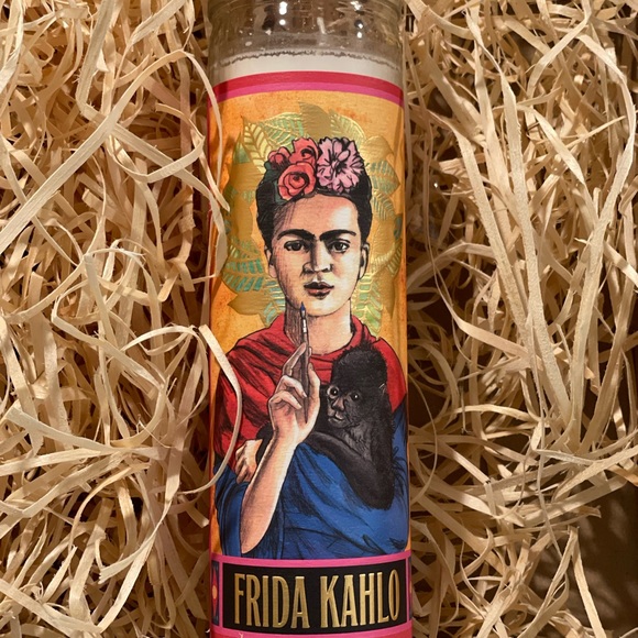 Secular Saints Frida Kahlo Prayer Candle - Picture 6 of 6